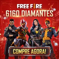 +6160 DIAMONDS NO FREE FIRE! | Recarga por UID | Envio manual