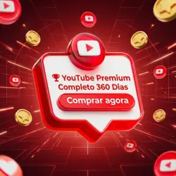 YouTube Premium 360 Dias - Assinatura via Saldo Google Play