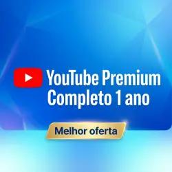 YouTube Premium Completo 1 ano - Gift Card Google Play