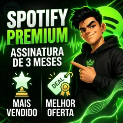+SPOTIFY PREMIUM 3 MESES! | Código Digital | Trimestre sem anúncios | Envio manual