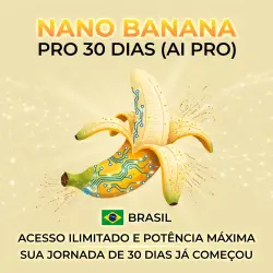 Nano Banana Pro AI Pro 30 Dias - Ativação com Saldo Google Play Brasil
