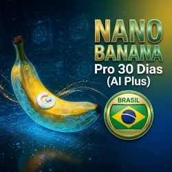 Nano Banana Pro 30 Dias AI Plus via Saldo Google Play - Entrega manual