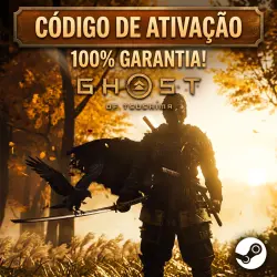 Pacote Completo · Ghost of Tsushima · Steam Key · Entrega manual