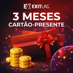 +EXITLAG 3 MESES! | Ping baixo o trimestre todo | Envio manual