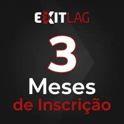 ExitLag · 3 Meses · Chave de Ativação · Envio manual