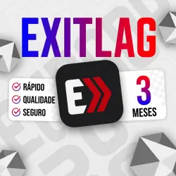 OFERTA! ExitLag 3 Meses | Ping baixo garantido | Envio manual