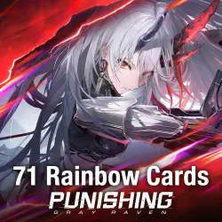 71 Rainbow Cards · PGR · Recarga por UID · Envio manual