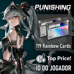 119 RC · Punishing Gray Raven · Recarga por ID · Envio manual