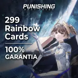 299 Rainbow Cards · PGR · Recarga por UID · Envio manual