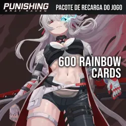 600 RC · Punishing: Gray Raven · Recarga por ID · Envio manual