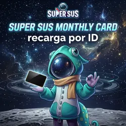 Super Sus Monthly Card - Entrega manual direta por ID