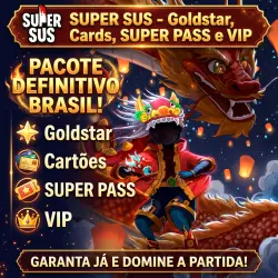 Super Sus - Goldstar, Cards, SUPER PASS e VIP | Entrega manual por ID Espacial