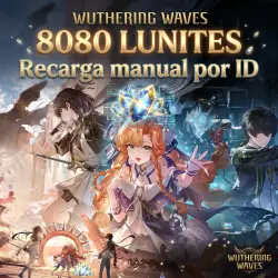 Wuthering Waves 8080 Lunites - Recarga manual de grande quantidade