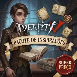 Inspirations Package · Identity V · Ativação por ID + Servidor · Envio manual