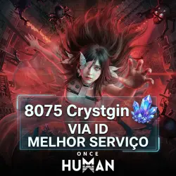 Once Human — 8075 Crystgin | Recarga por ID + Servidor + Região | Envio manual