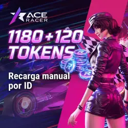 1180+120 Tokens Ace Racer - Entrega manual por user_id + server_id