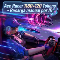 Ace Racer Tokens 1180+120 - Recarga manual premium