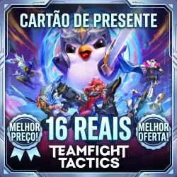 Um novo brilho no tabuleiro — R$ 16 em Gift Card Riot